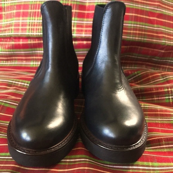 Brand New Emanuele Crasto Black Italian Leather Pull On Ankle Boots - Picture 15 of 16